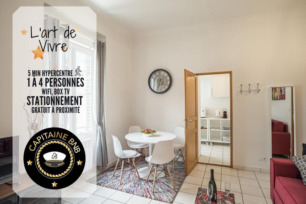 Apartamento L' Art De Vivre - 3 Min Hypercentre - 4 Personnes Troyes Exterior foto