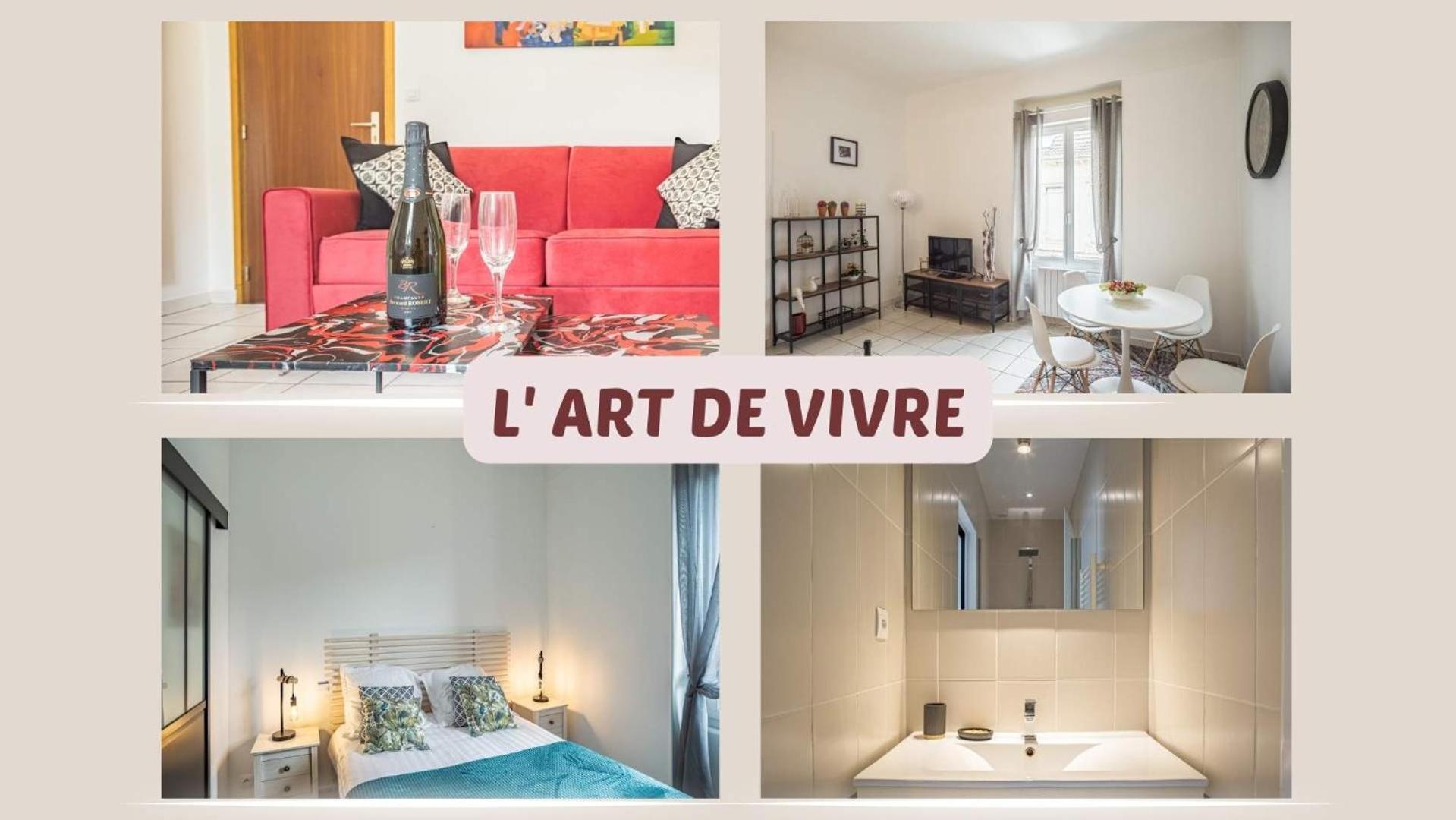 Apartamento L' Art De Vivre - 3 Min Hypercentre - 4 Personnes Troyes Exterior foto